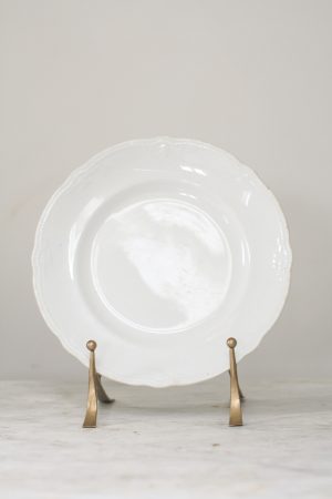 White Antique Side Plates