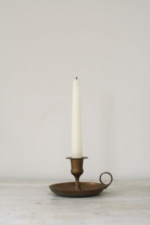 Vintage Brass Candle Holder