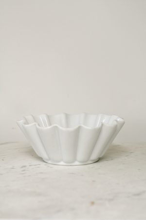White Porcelain French Bowl