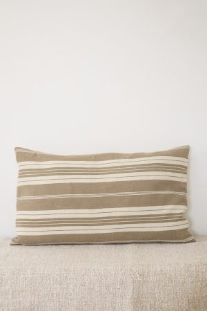 Antique Ticking Stripe Cushion